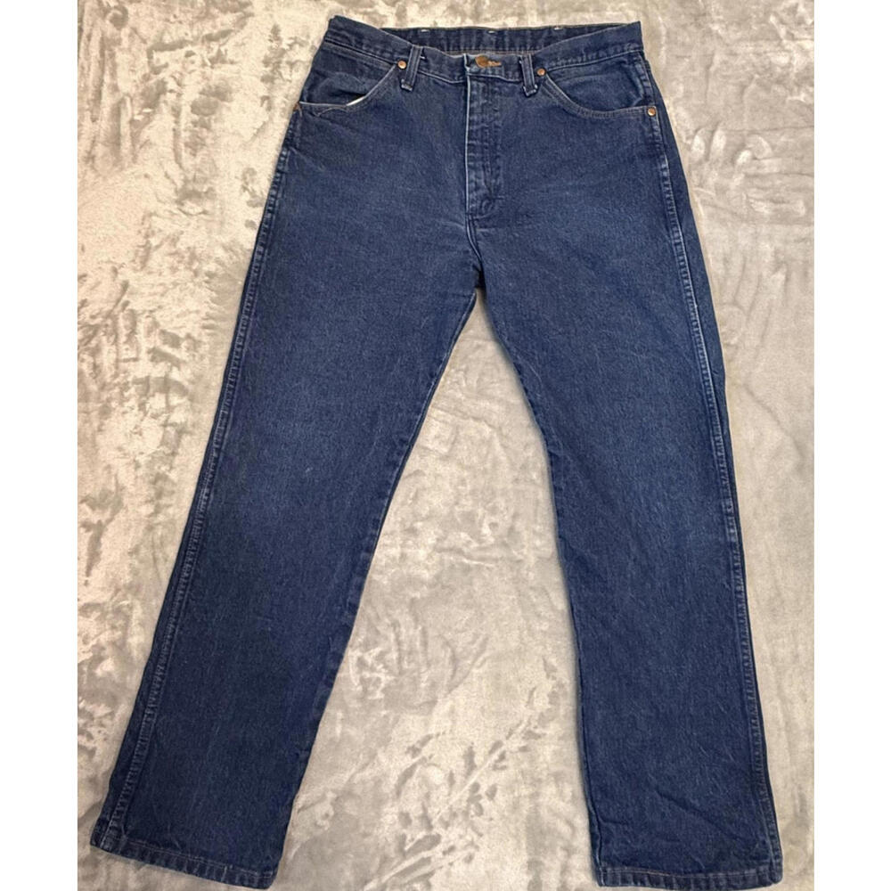 Wrangler‎ Men's Jeans Size 34x30 13MWZ Cowboy Cut Pro-Rodeo 100% Cotton